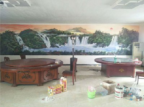 汉中墙绘-写实风景