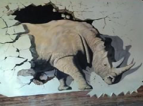 汉中在墙绘中，如何绘制3D效果？