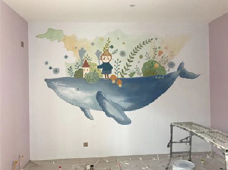 汉中手绘墙的特点及优势。